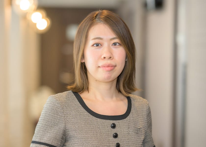 受付部門副部長 神戸